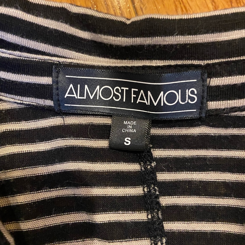 Almost Famous Striped Button Down - image 3